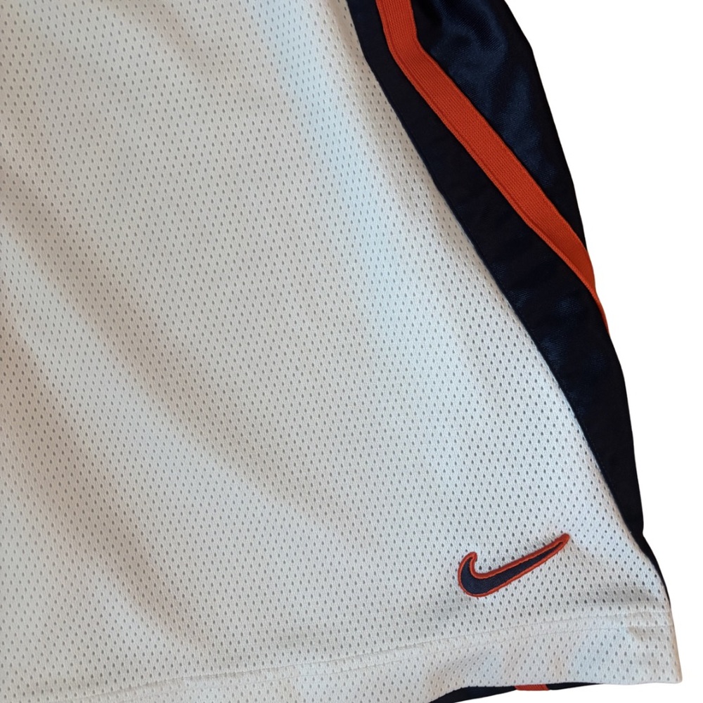 Nike Y2K Baller Shorts with Navy & Orange Accents - Picture 2 of 5